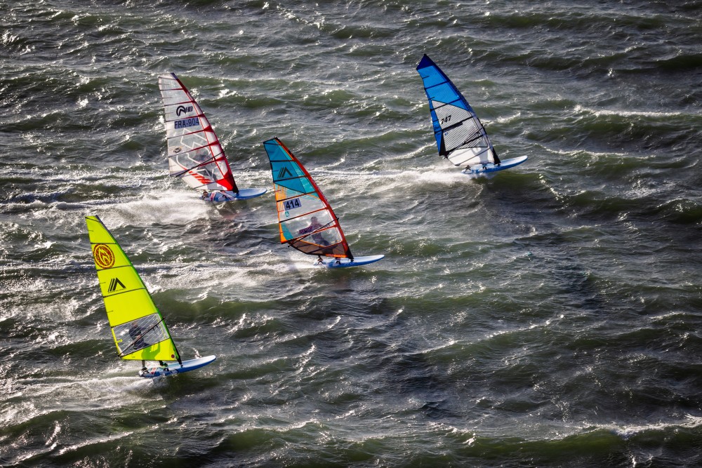 AHD FAST FORWARD FREERIDE WINDSURF BOARD OSSE Wood/Epoxy Sandwich